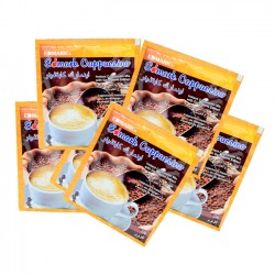 كابتشينو مع فطر الجانوديرما