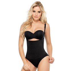 مشد ان شيري 4012 النصف كامل من اللاتكس وخامة الساتان بدون أفخاذ وأرداف