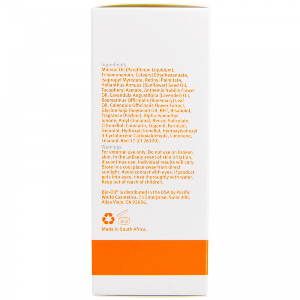 زيت بيو اويل Bio Oil للترطيب وازالة ندبات البشرة وعلامات التمدد