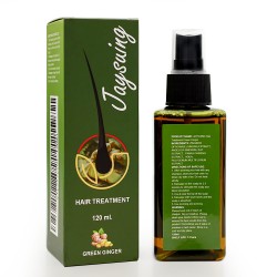 زيت الزنجبيل الأخضر لعلاج تساقط الشعر واستعادة كثافته