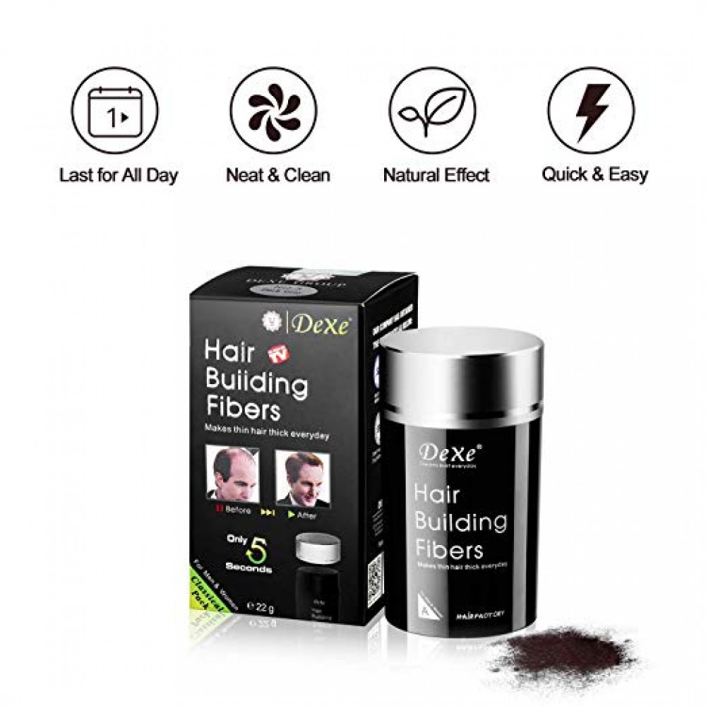 ألياف بناء الشعر من شركة Dexe ألياف بناء الشعر من شركة Dexe