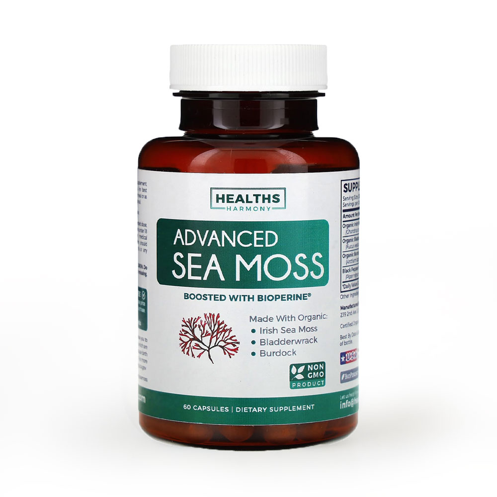 كبسولات طحالب البحر الايرلندية المطورة كبسولات طحالب البحر الايرلندية المطورة