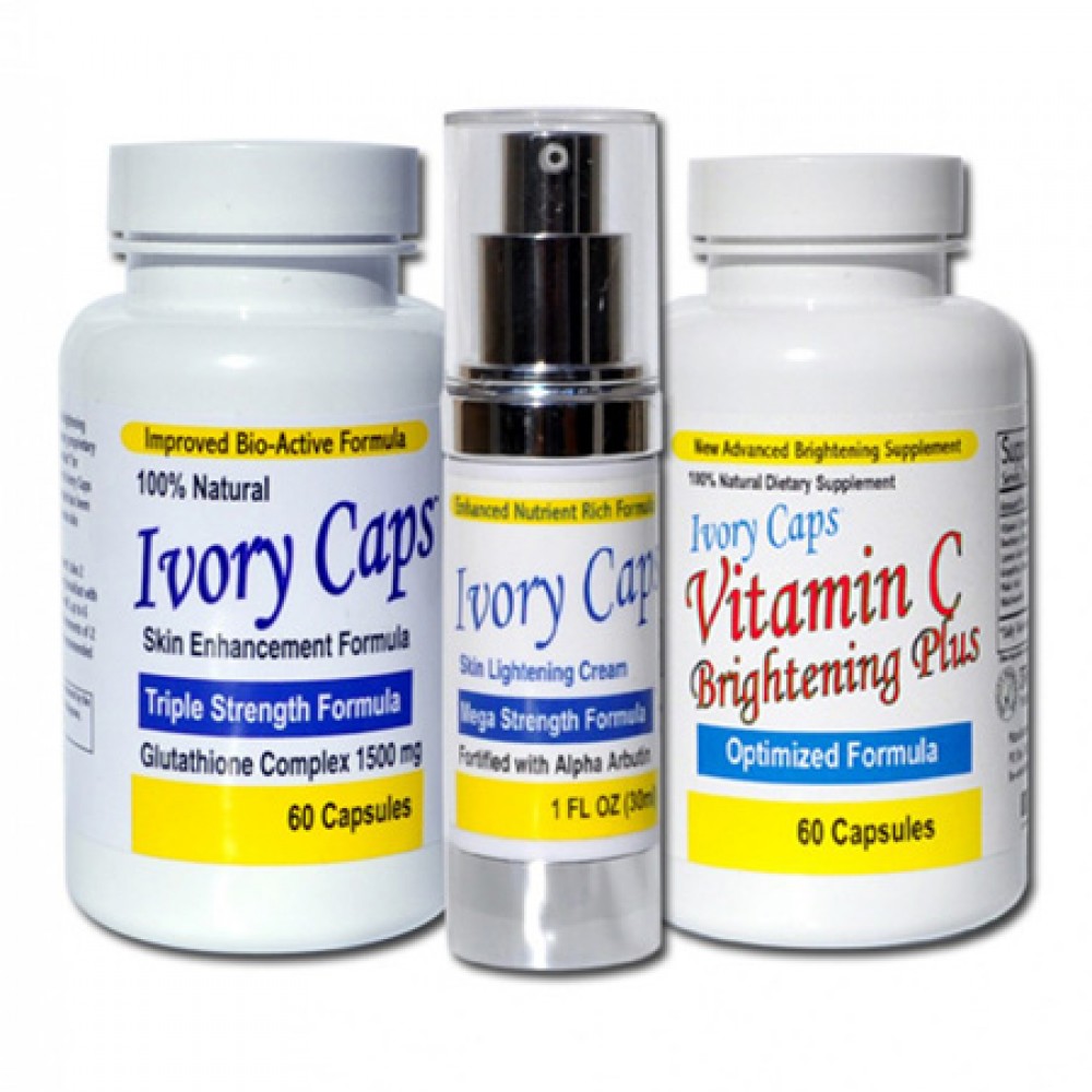 ايفوري كابس لتفتيح البشرة (المجموعة كاملة) ايفوري كابس لتفتيح البشرة (المجموعة كاملة)