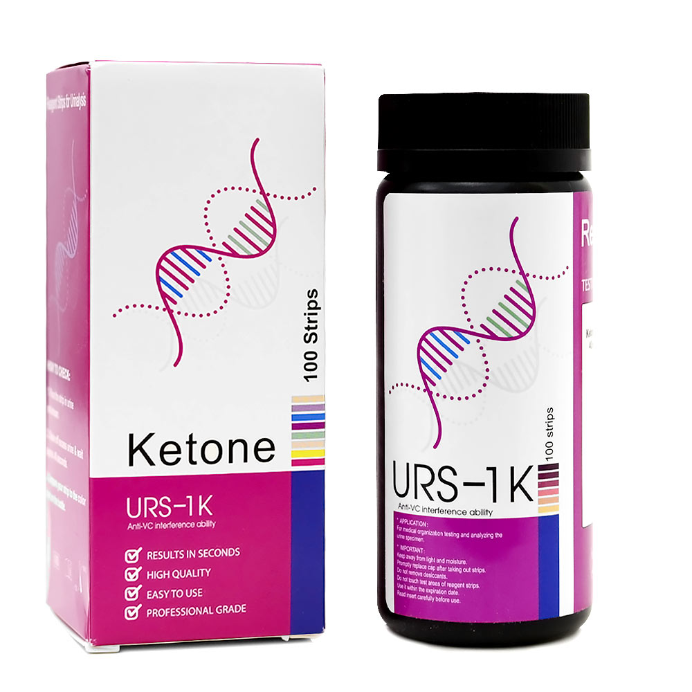 شرائط فحص الكيتون بالبول