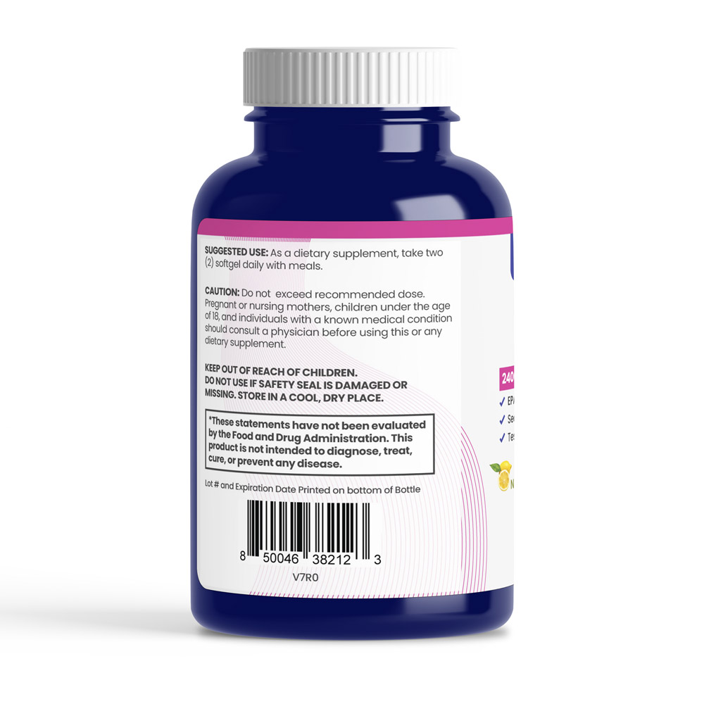 كبسولات زيت السمك الغنية بـ أوميجا 3 من شركة كايندز نيوتريشن كبسولات زيت السمك الغنية بـ أوميجا 3 من شركة كايندز نيوتريشن