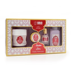 مجموعة العناية الفاخرة مسك رمان من سولو كولكشن