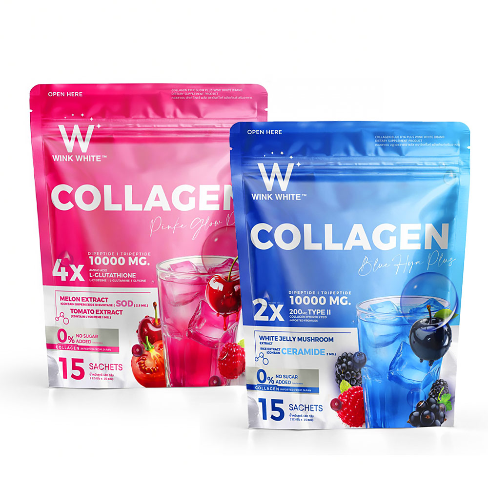مشروب كولاجين وينك وايت التايلندي مشروب كولاجين وينك وايت التايلندي